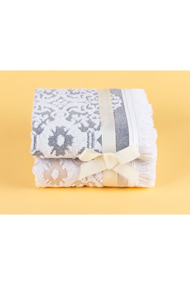 Domitille Set of 2 Face Towels