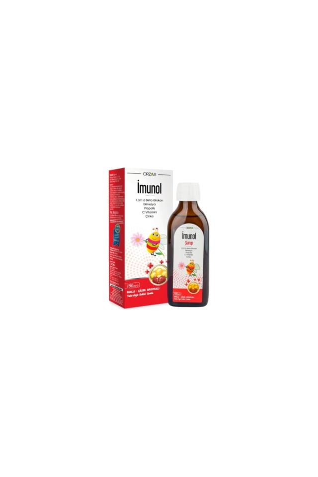 İmunol Ballı Çilek Aromalı 150 ml Şurup