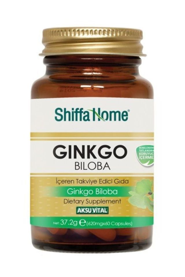Ginkgo Biloba 620 gr 60 Kapsül