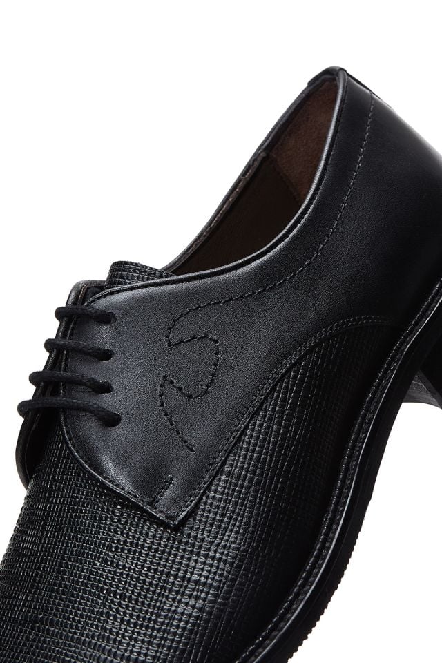 Men's Printed Leather Classic Shoes