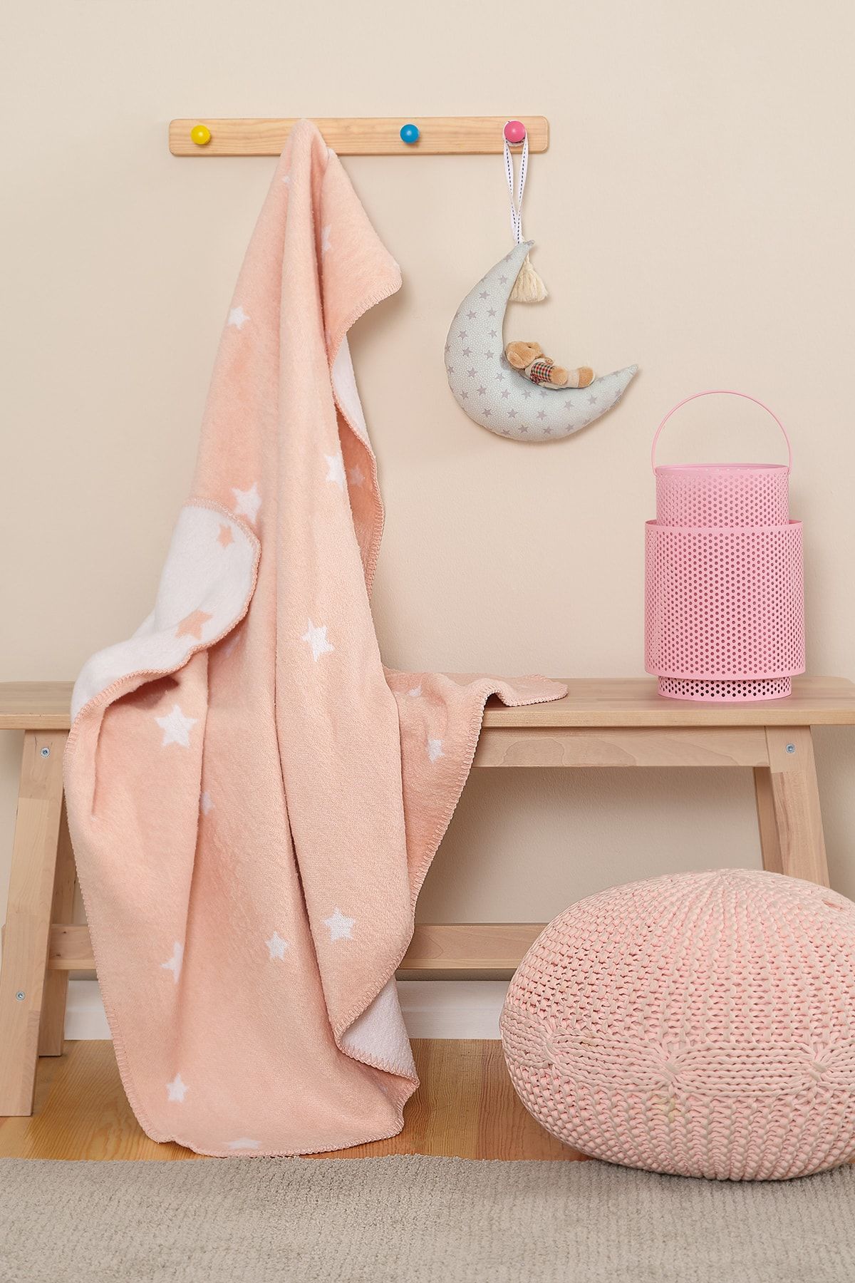 Star Powder Baby Cotton Blanket