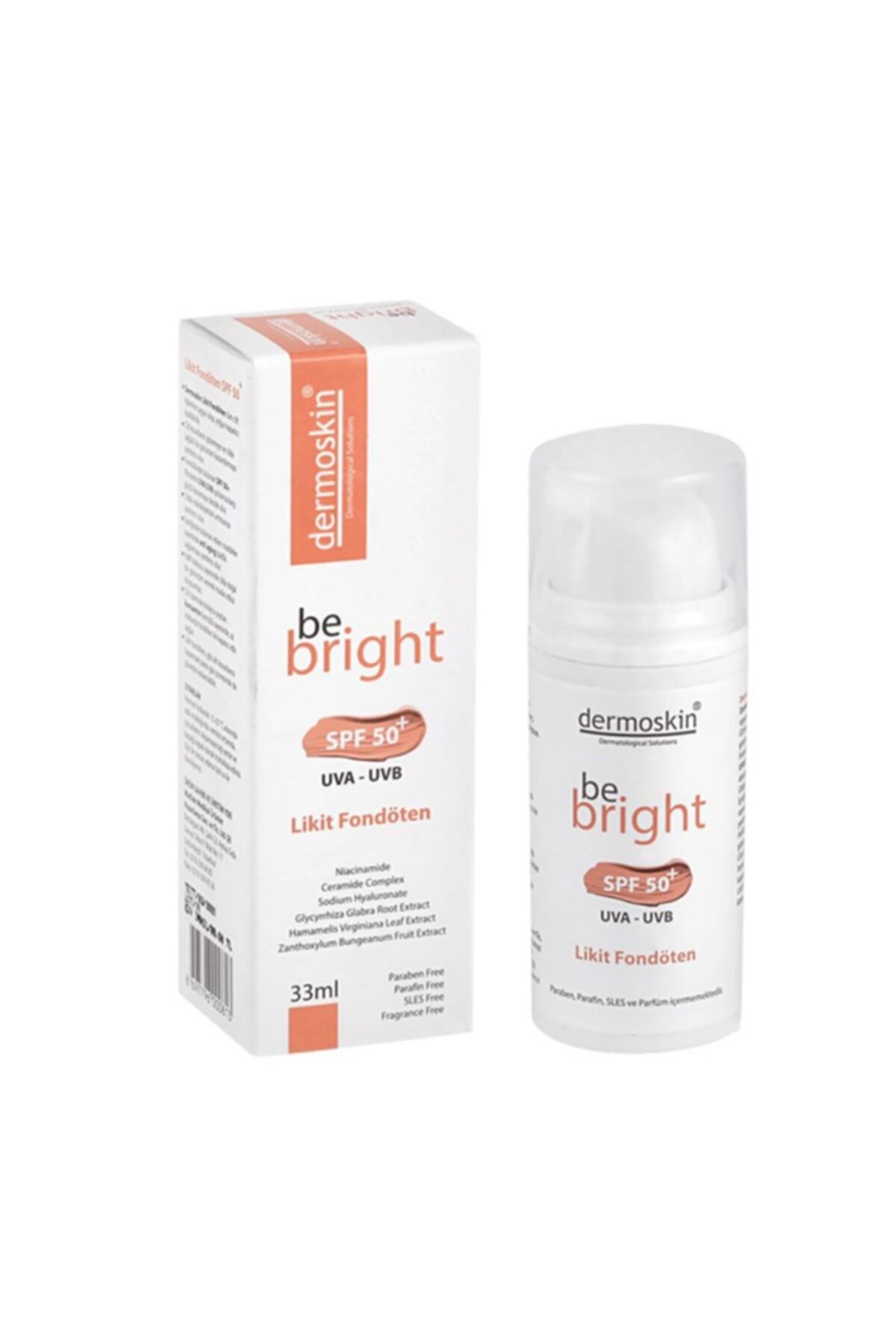 Be Bright Likit Fondöten Light Spf50 33 Ml Skt:2022