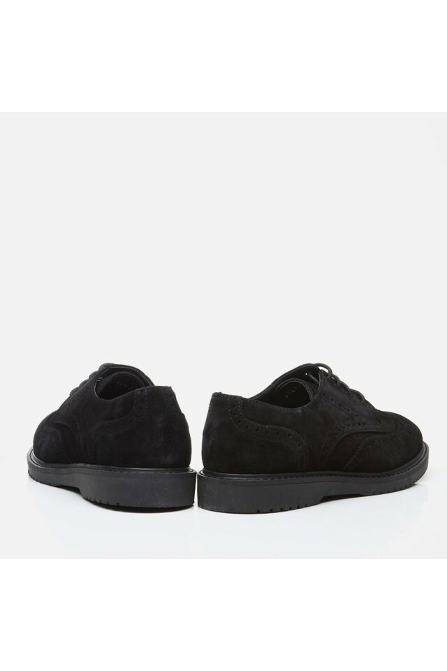 Genuine Leather Black Men's Casual Shoes