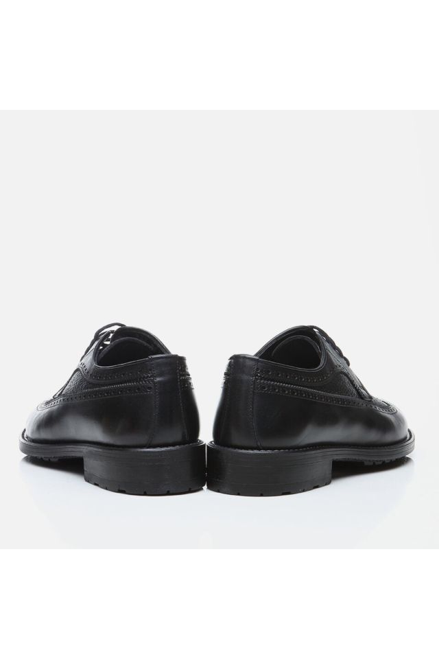 Genuine Leather Black Men's Classic Shoes