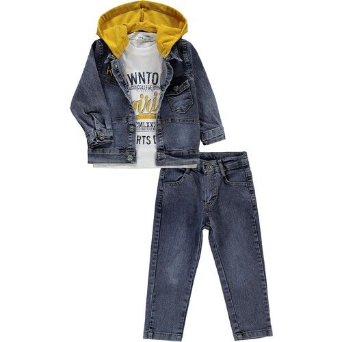Boys Trio Suit Ages 2-5 Blue