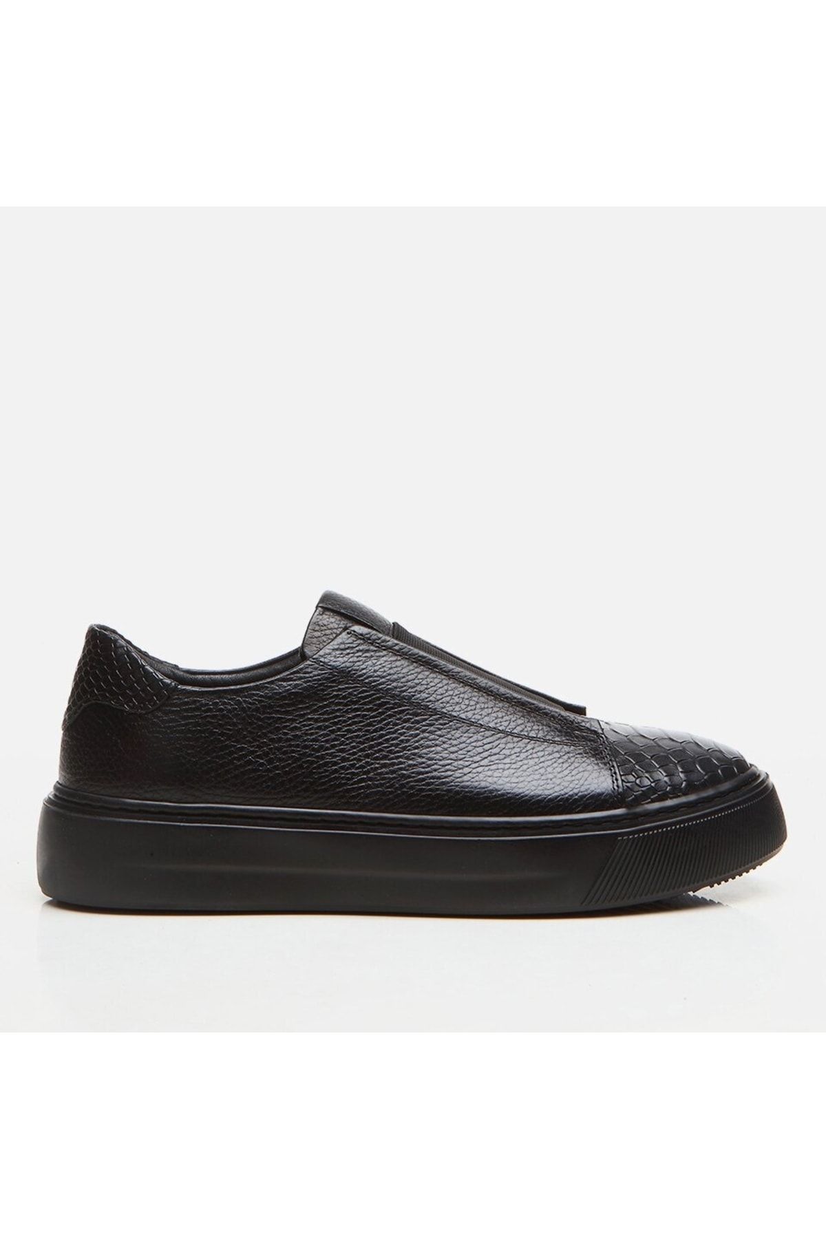 Genuine Leather Black Men's Loafers