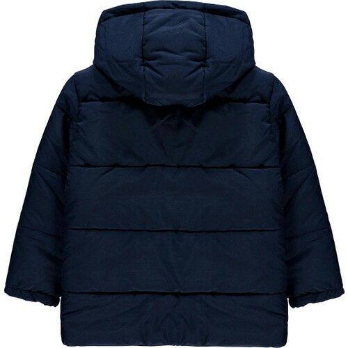 Boys Hooded Coat Navy Blue