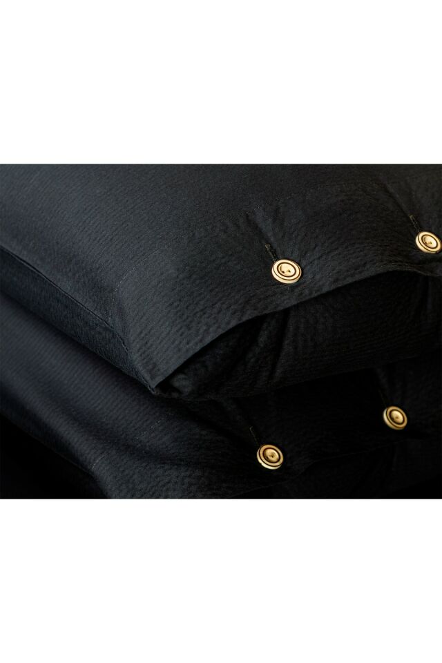Linda Double Washed Gofred Duvet Cover Set