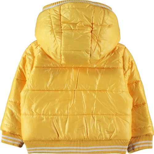 Boys Hooded Coat 2-5 Years Mustard