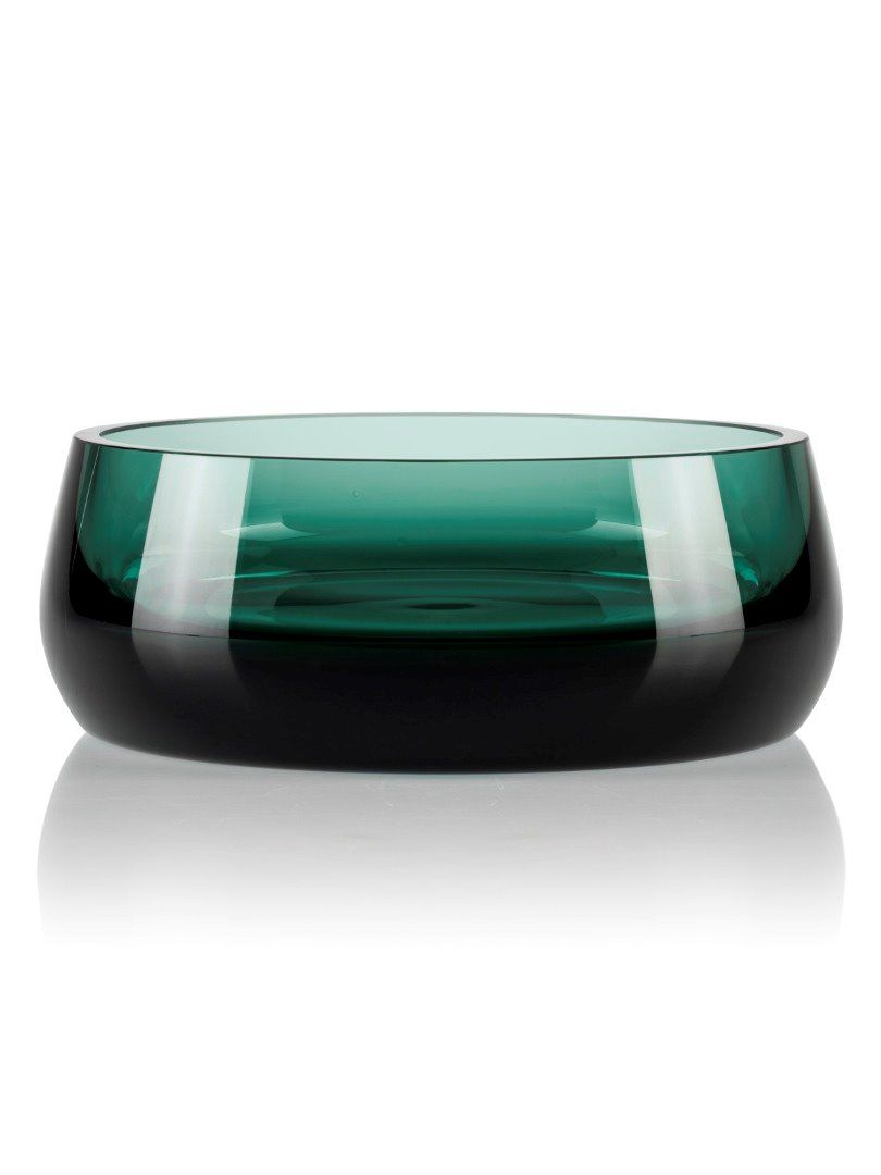 Topaz Bowl Smoked Green