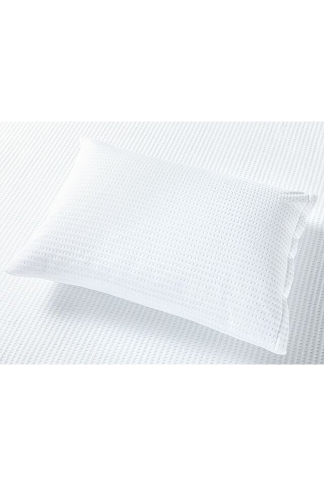 Deluxe 3d Waterproof Mattress Pillow Cover 50x70 Cm White