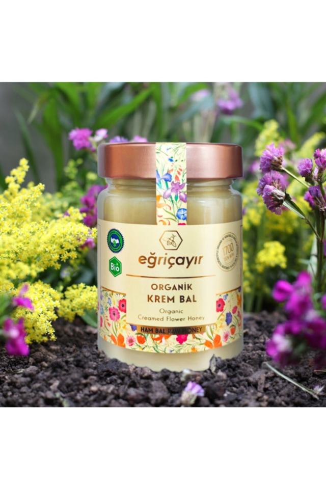 Organic Cream Honey 450 Gr
