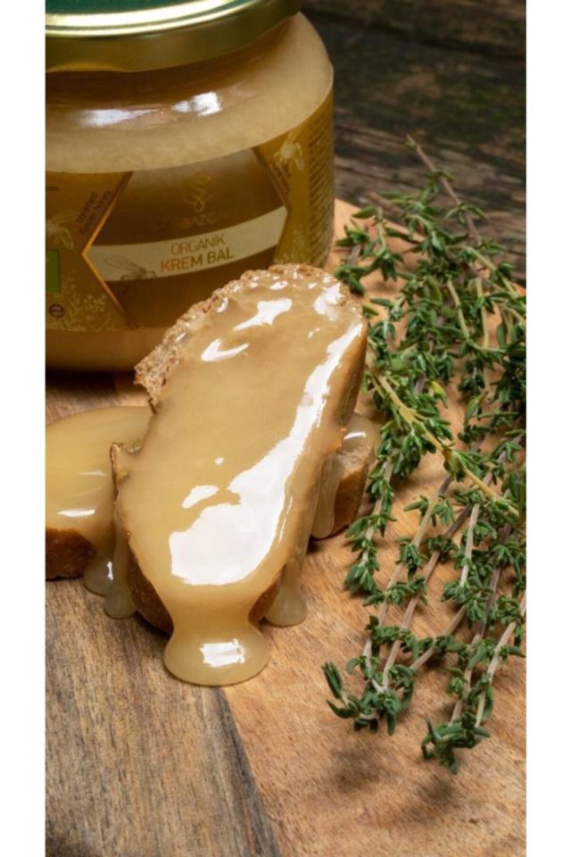 Organic Cream Honey 450 Gr