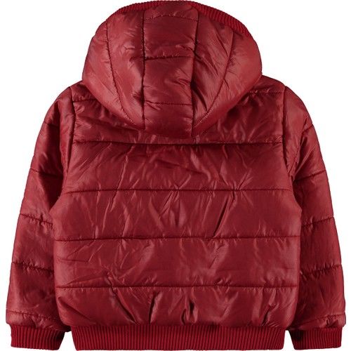 Boys Hooded Coat Red