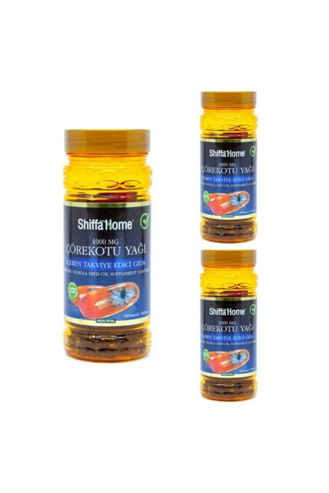 Black Seed Oil Softgel - 1000 mg X 3 Pieces