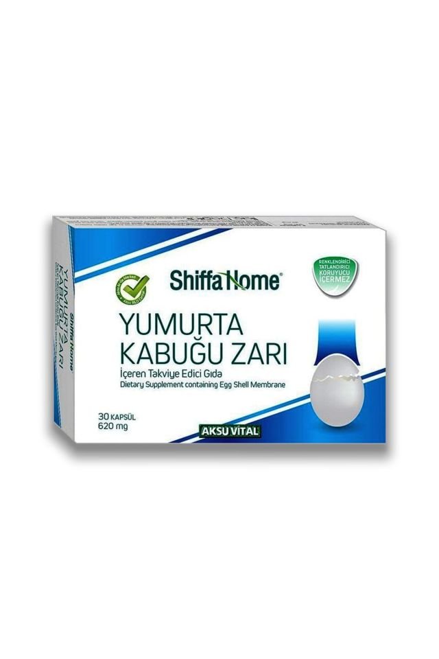 Aksu Vital Yumurta Kabuğu Zarı 620 Mg 30 Kap X 3 Adet