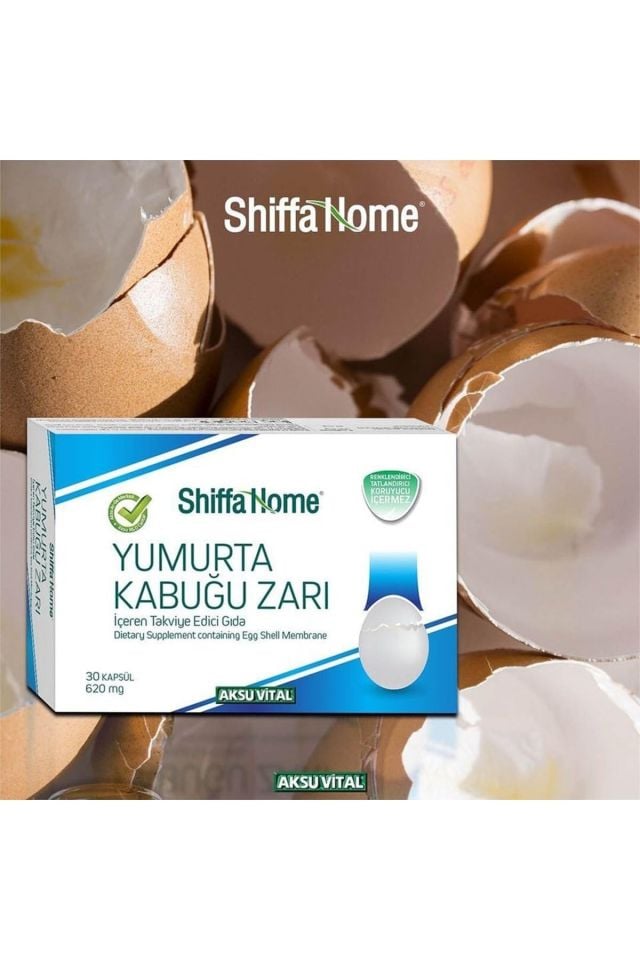 Aksu Vital Yumurta Kabuğu Zarı 620 Mg 30 Kap X 3 Adet