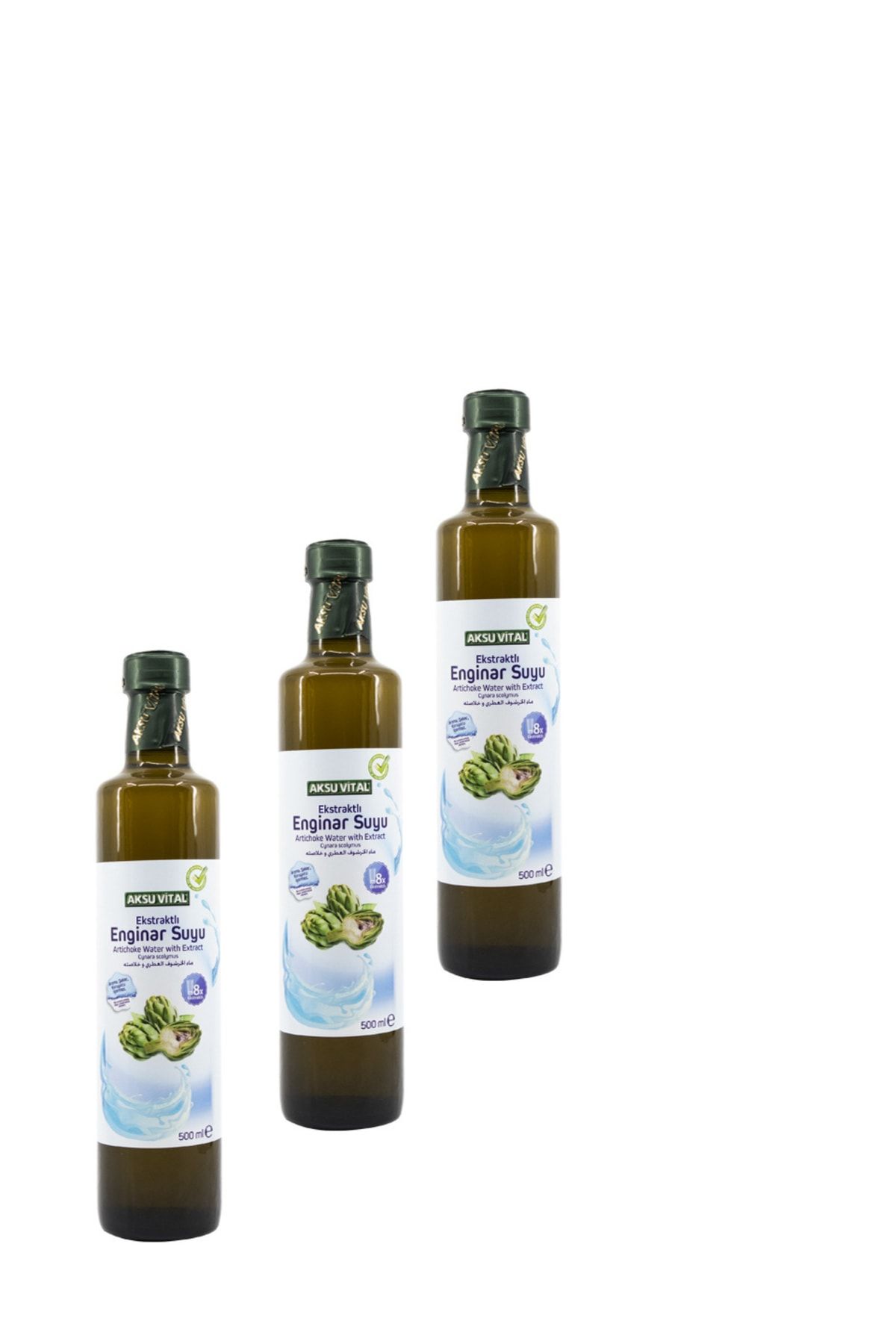 Ekstratlı Enginar Suyu 500 Ml X 3 Adet