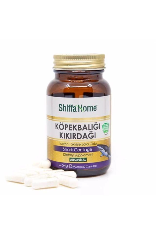 Aksuvital Köpekbalığı Kıkırdağı 60 Kapsül