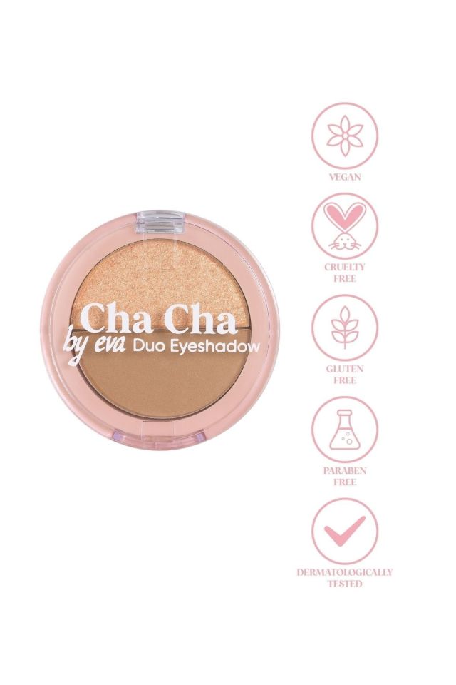 Eyeshadow No 102 - Cha Cha By Eva Duo Eyeshadow