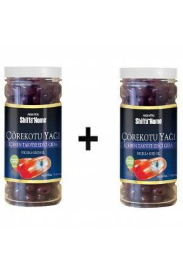 2 Kutu Aksu Vital Çörekotu Yağı Çörek Otu 1000 mg X 100 Softgel X 2