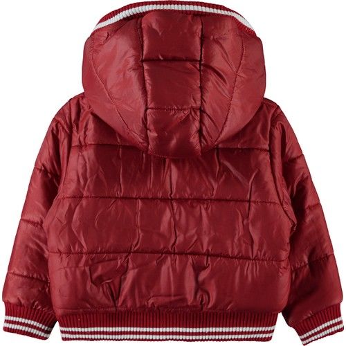 Boys Hooded Coat 2-5 Years Red