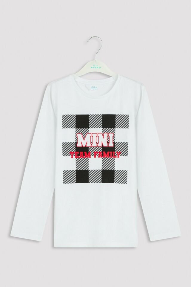 Optik Beyaz Team Fam 2li Pijama Takımı