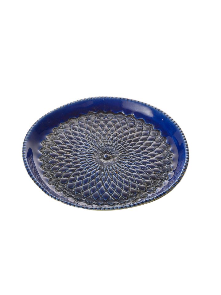 Porcelain Plate Cobalt