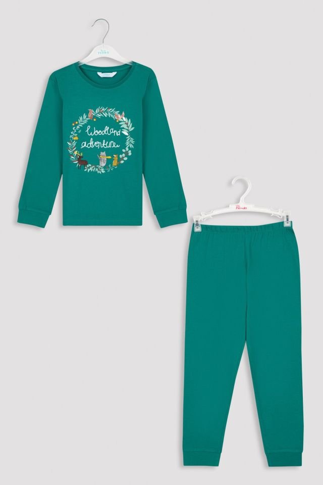 Çok Renkli Safe And Warm 2li Pijama Takımı