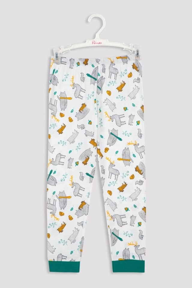 Çok Renkli Safe And Warm 2li Pijama Takımı