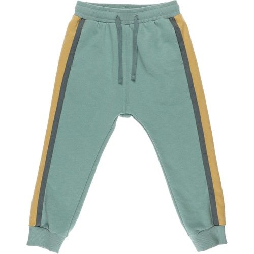 Boy Stripe Detailed Colored Sweatpants
