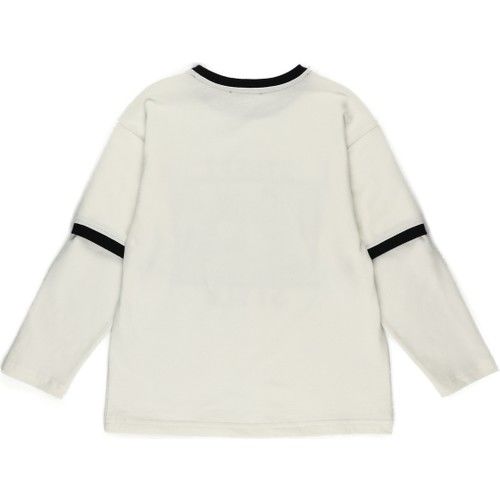 Boy's Crew Neck Printed Long Sleeved T-Shirt