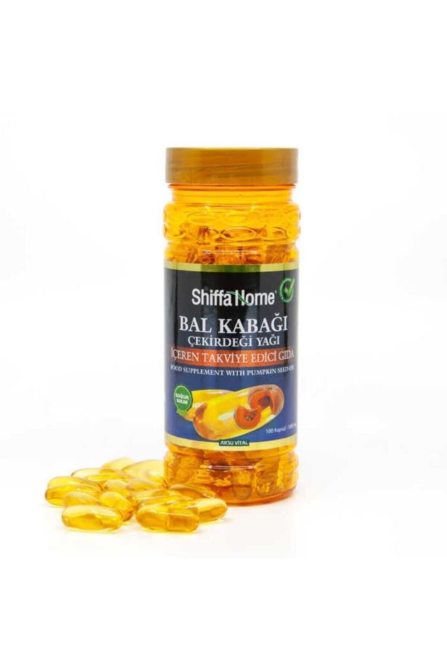 Pumpkin Seed Oil 100 Capsules 100 mg