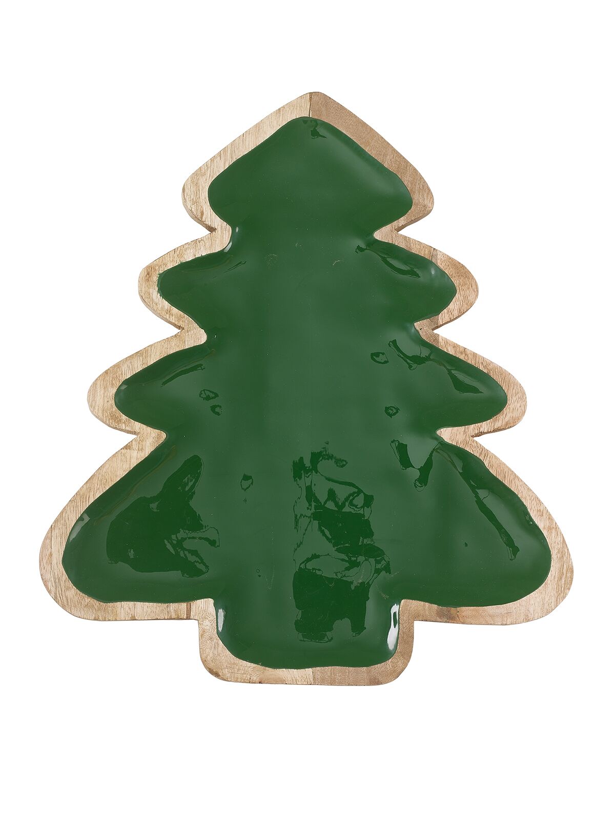 Pine Wood Decorative Plate L