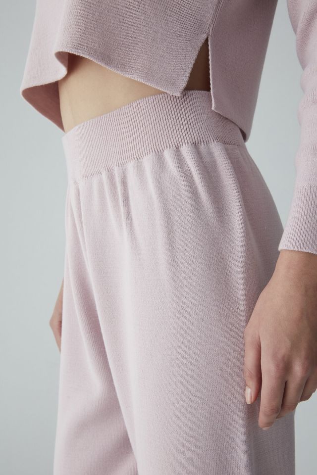 Lila Pinkish Knit Pantolon Pijama Altı