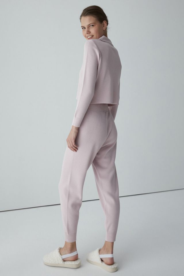 Lila Pinkish Knit Pantolon Pijama Altı