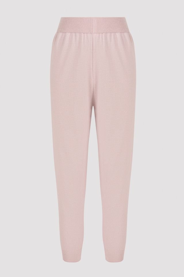 Lila Pinkish Knit Pantolon Pijama Altı