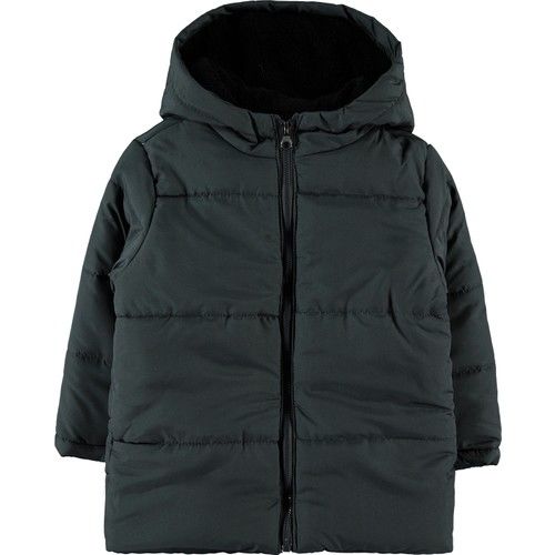 Boys Hooded Coat 2-5 Years Smoked