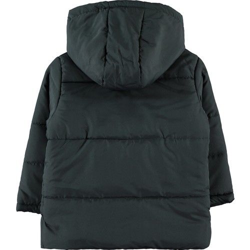 Boys Hooded Coat 2-5 Years Smoked
