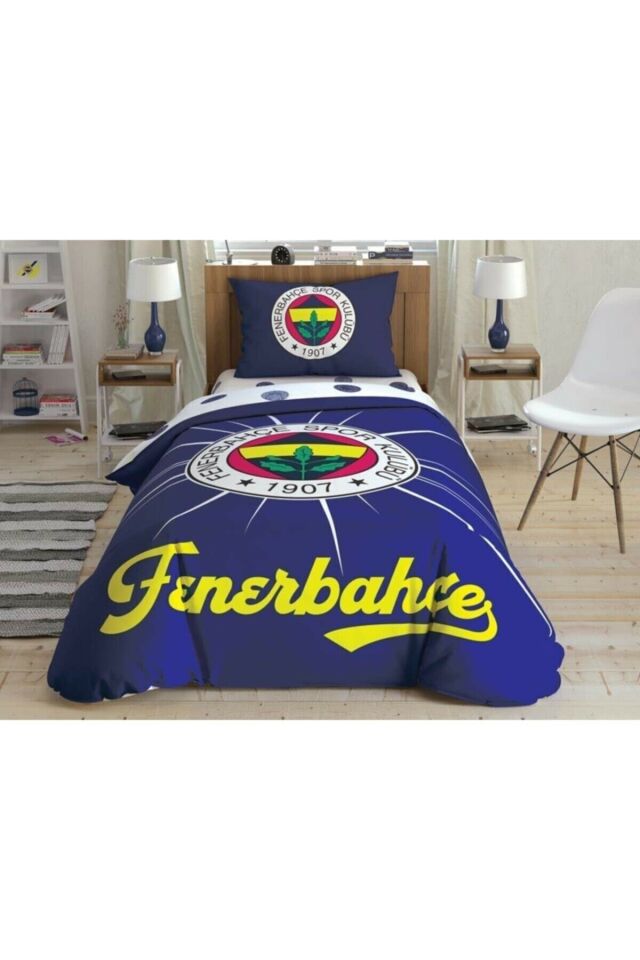 Fenerbahçe Light Glow Lisanslı Tek Kişilik Lisanslı Nevresim Takımı