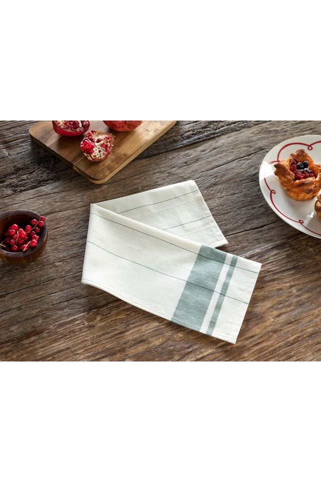 Grisatre Cotton Drying Towel 30x50 Cm Green