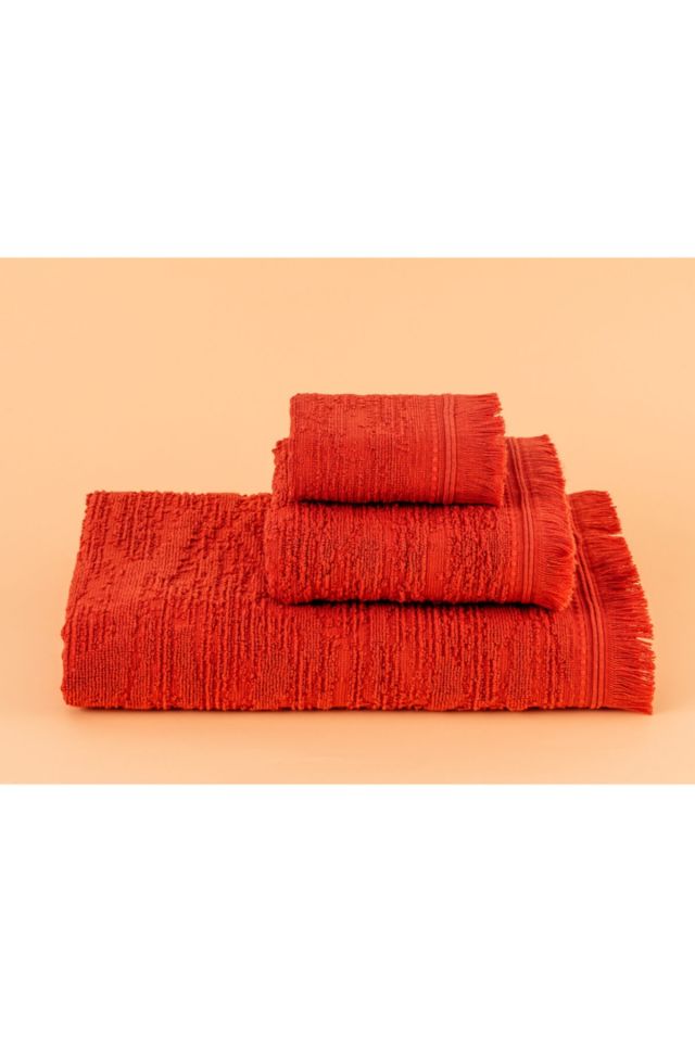 Aline Jacquard Face Towel