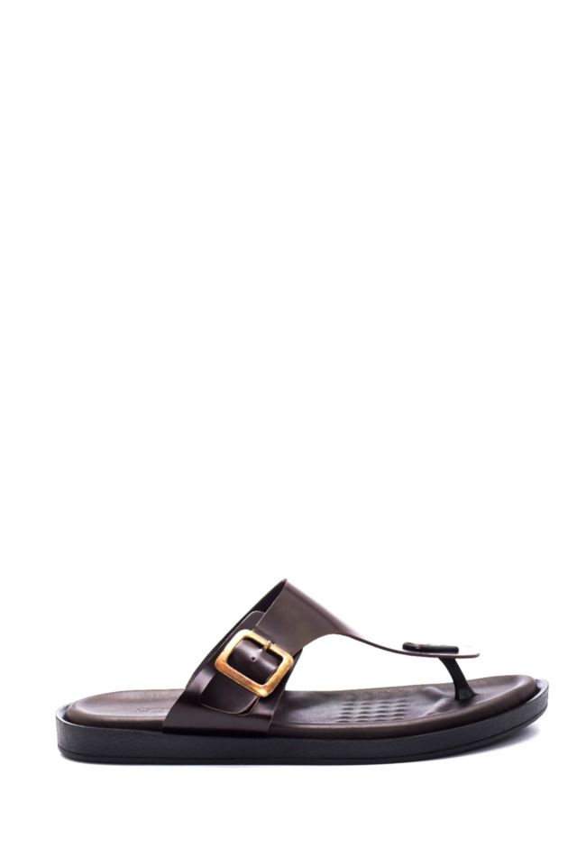 Men's Leather Flip Flops