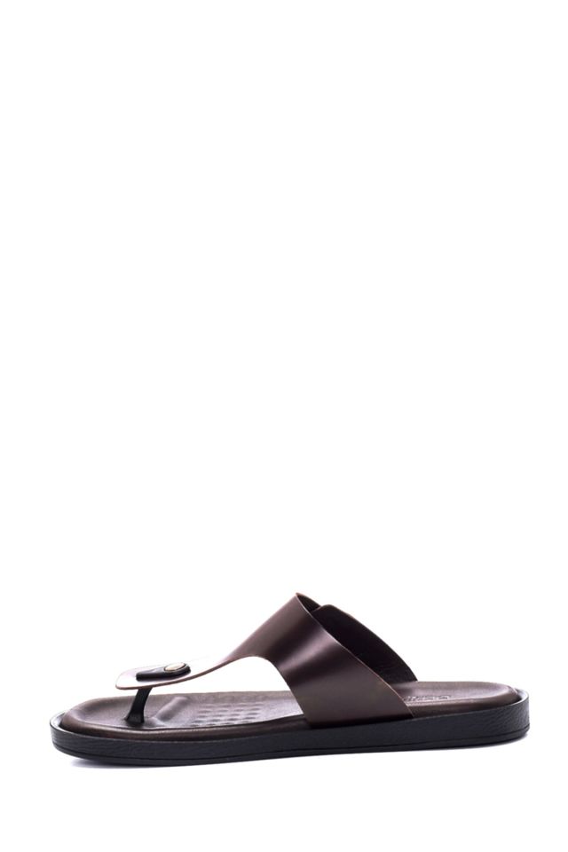 Men's Leather Flip Flops