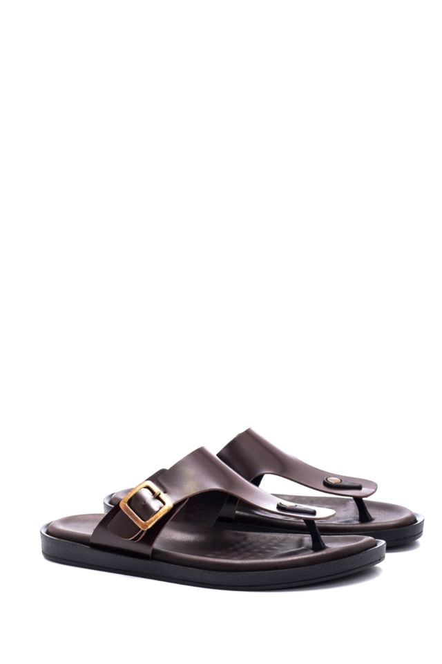 Men's Leather Flip Flops