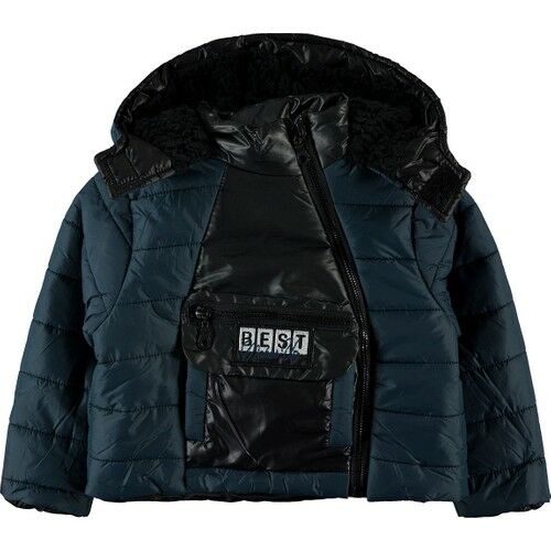 Civil Boys Boys Hoodie Coat 2-5 Years Petrol Green