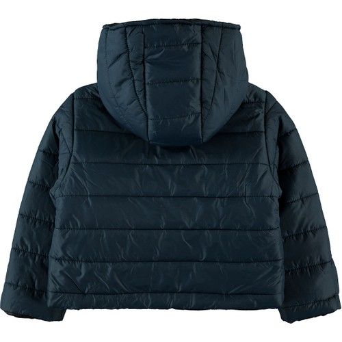 Boys Hooded Coat 2-5 Years Petrol Green