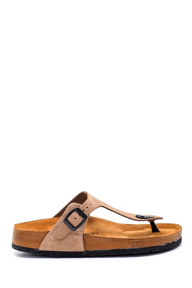 Men's Leather Suede Slippers