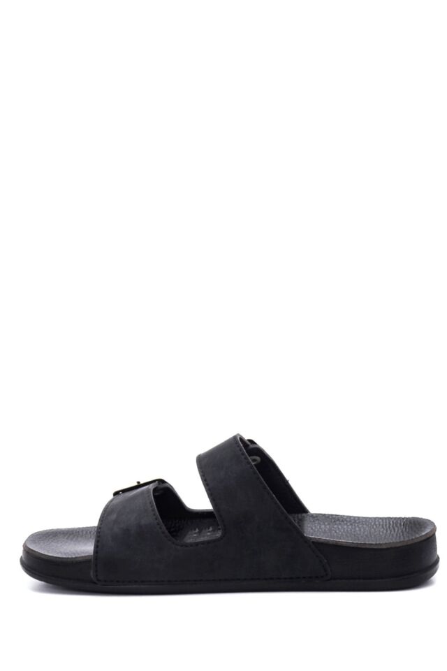Men's Leather Nubuck Slippers