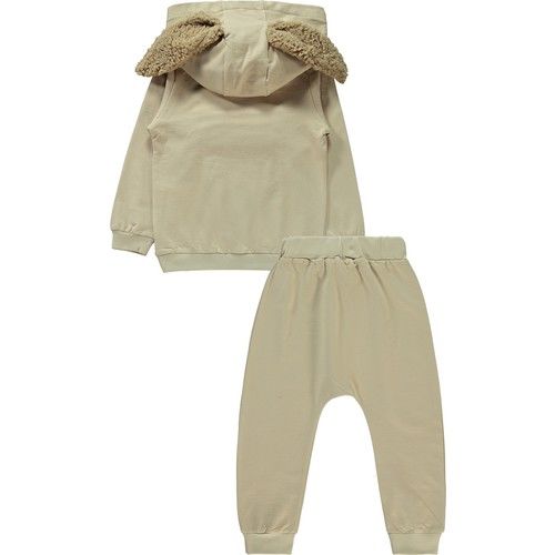 Boys Tracksuit Set 2-5 Ages Beige